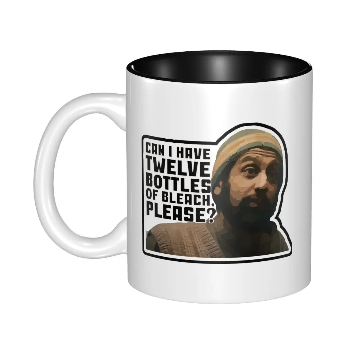 Can I Have Twelve Bottles Of Bleach Please Mug Funny Ceramic Coffee Cups Tea Mugs Milk Cup Drinkware Gifts for Woman Man