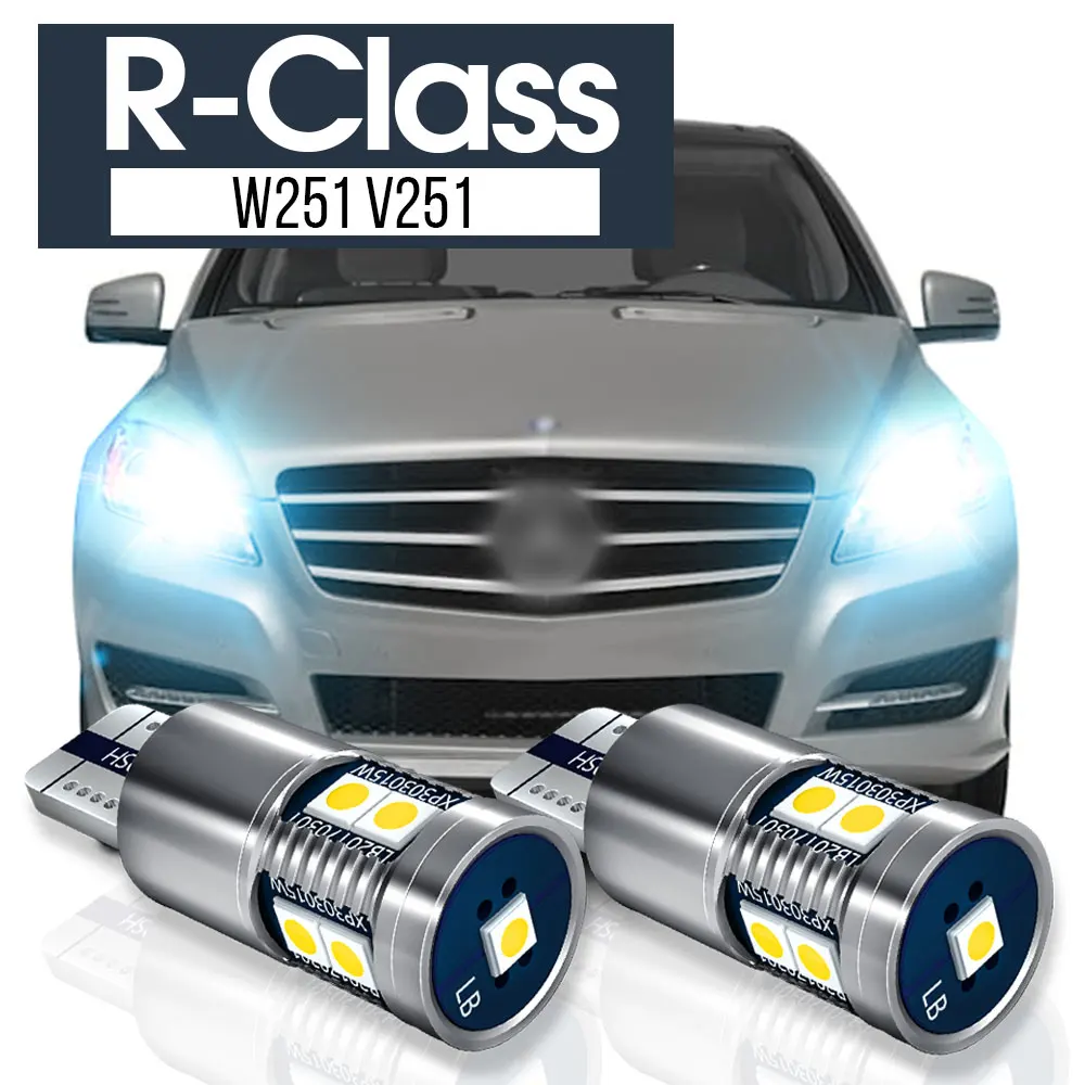 

2pcs LED Parking Light Clearance Lamp Accessories Canbus For Mercedes Benz R Class W251 V251 2006 2007 2008 2009 2010 2011 2012