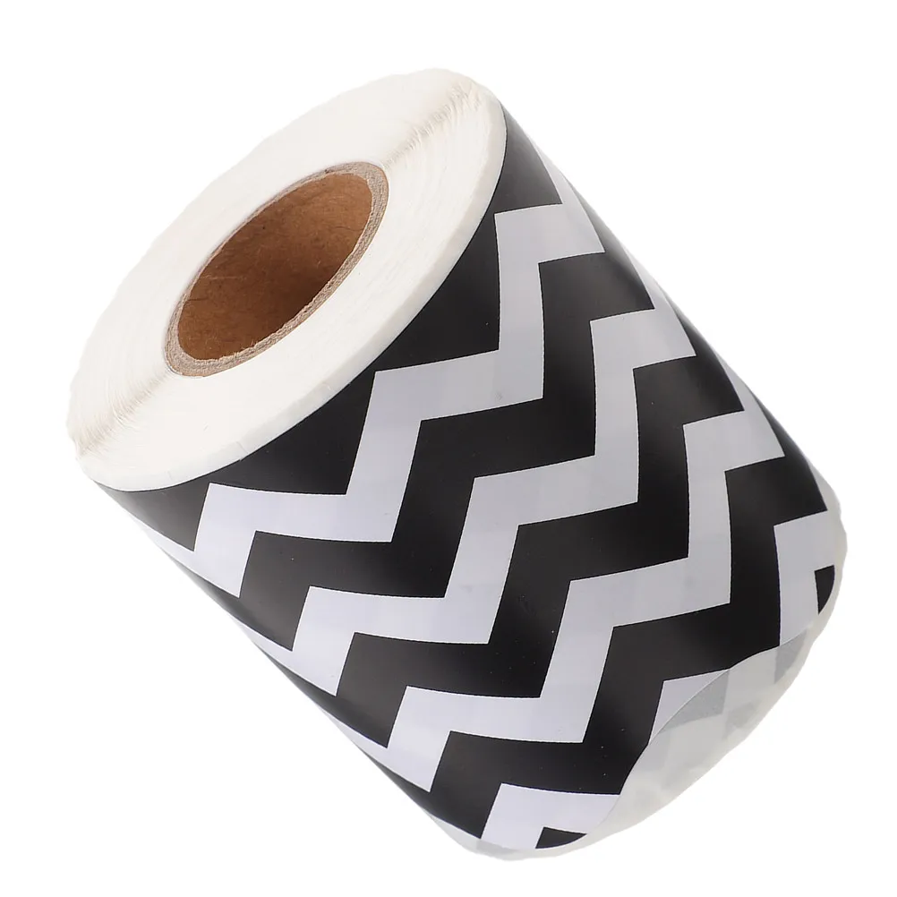 

1 Roll Black and White Frame Sticker 10M Chalkboard Bulletin Board Decor for Classroom Office Wall Labeling Reminder Decoration