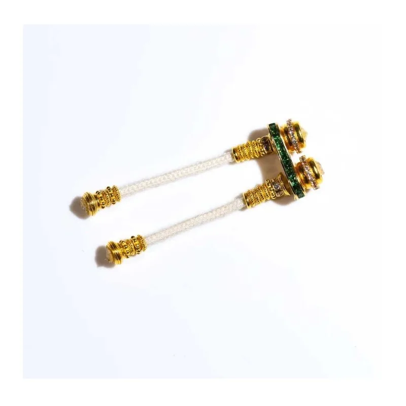 

Color Zircon Colored Diamond Figure-of-eight Ring Creative Wiring Harness Accessories Fashion Temperament Retro Hand-woven Jewel