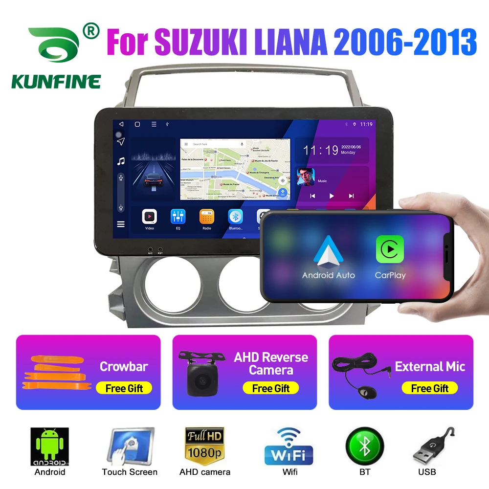 

Автомобильный радиоприемник 10,33 дюйма для SUZUKI LIANA 2006-2013 2Din Android Восьмиядерный автомобильный стерео DVD GPS навигатор плеер QLED экран Carplay