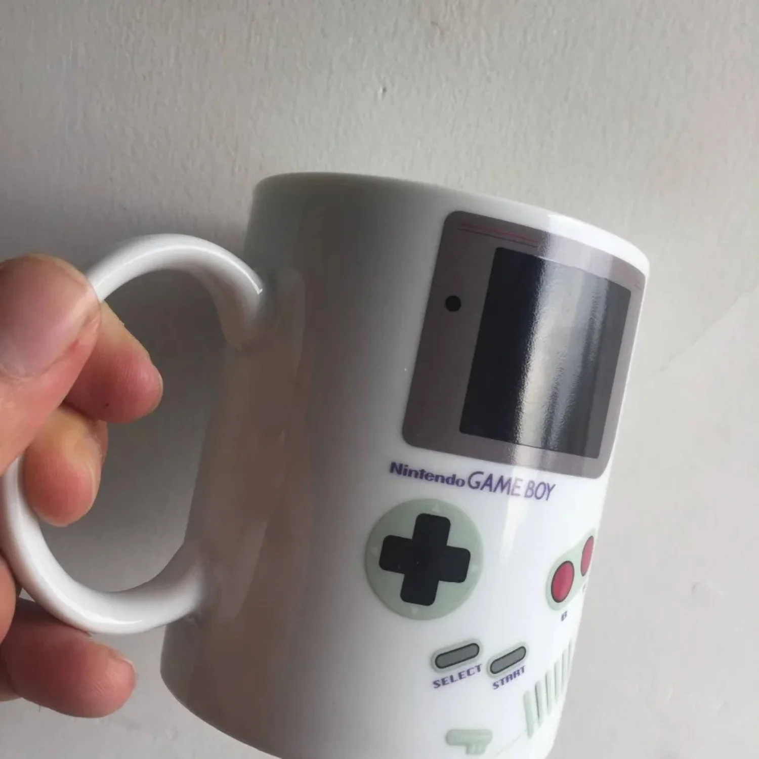 Caneca engraçado máquina de jogo descoloração caneca kawaii copo original canecas de café mudança de cor canecas sublimação espaços em branco drinkware