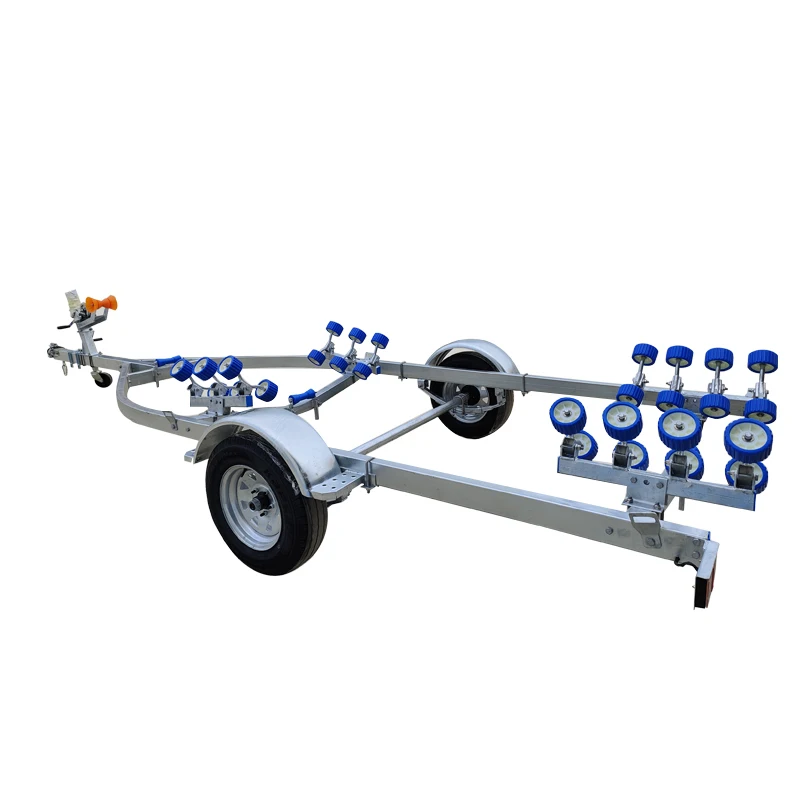 

19ft Single Axle Boat Trailer - Bestselling Model, Hot-Dip Galvanized, High-Quality, Customizable Boat Trailer
