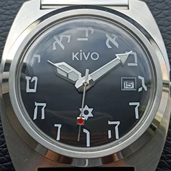 Luxury Watches Jewish Hebrew Letters Unique Automatic Wristwatch Male Clocks Men Timepieces Japanese Movement Mechanical Hours