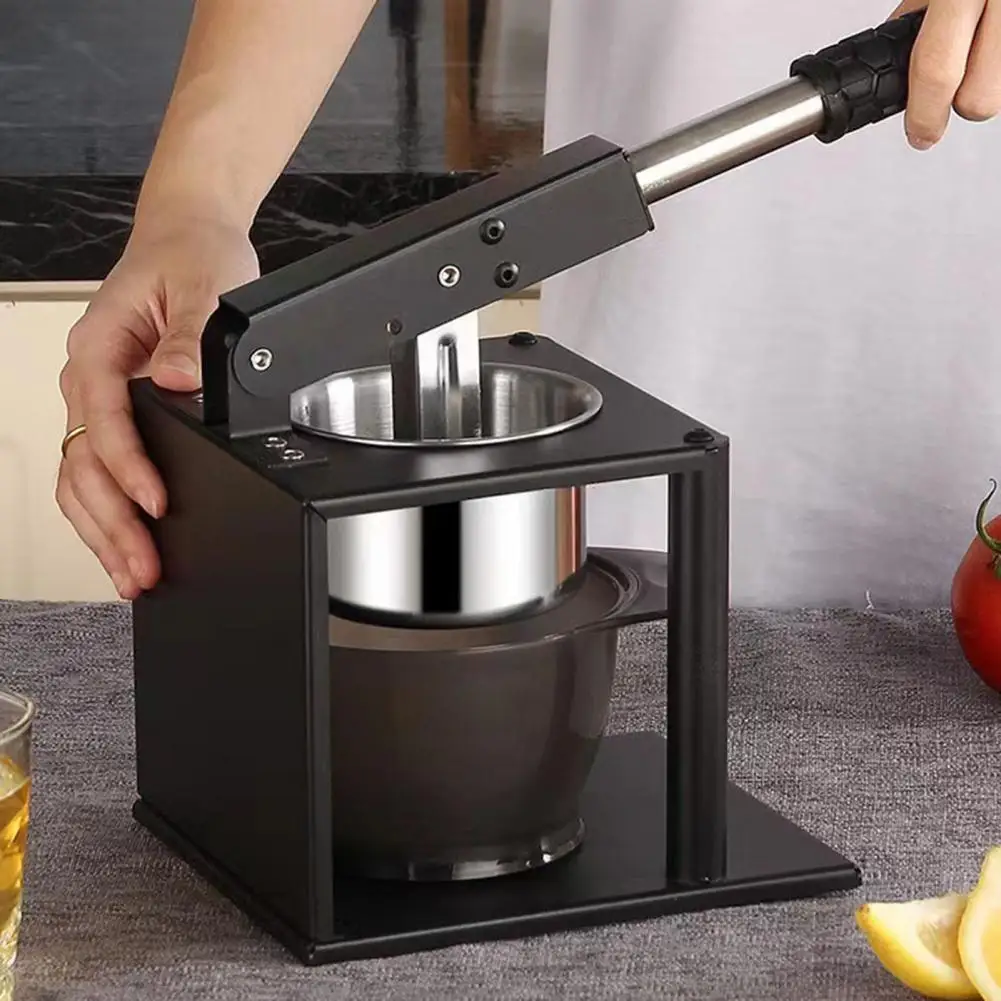 

Manual Juicer & Vegetable Press Hand Press Effortless Lever Operation Food Squeezer Easy Clean for Lemon Orange Pomegranate