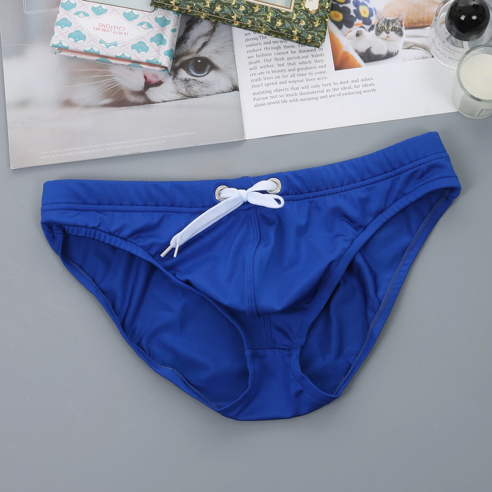 Seksowne kąpielówki męskie strój kąpielowy Bikini męskie figi kąpielowe stroje kąpielowe spodenki plażowe strój kąpielowy kalesony hombre kostiumy kąpielowe