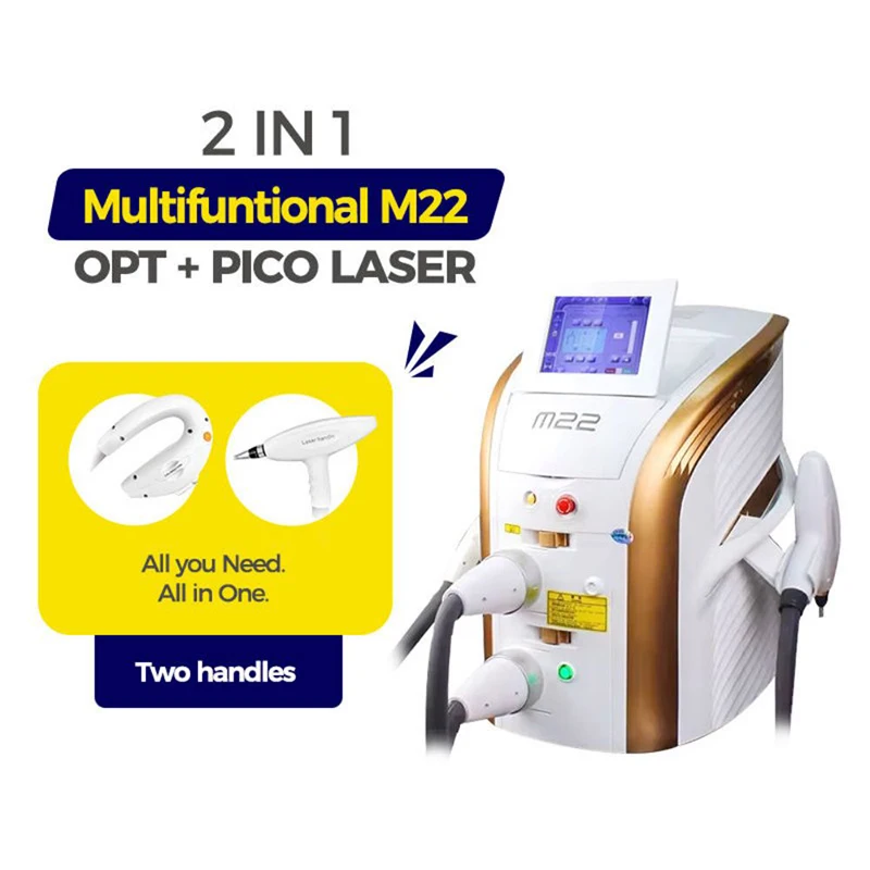 M22 IPL Professional Diode Painless Permanent Hair Removal Machine Skin Regeneration Ice Cooling Eyebrow Washing Beauty Device