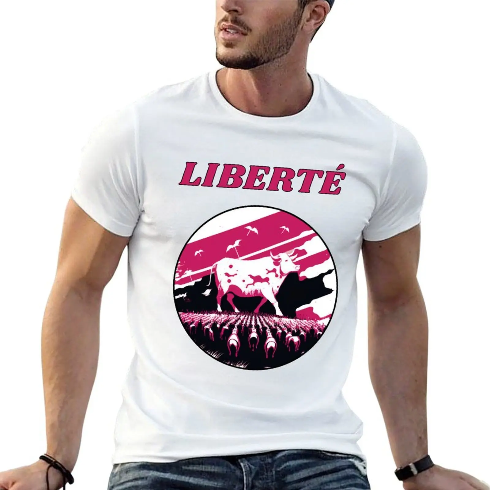 T-shirt Liberté Festival à manches courtes