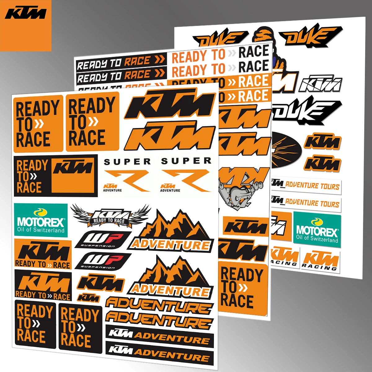 Motocross Motorcycle Stickers For Ktm Duke 200 390 Adventure 1290 Exc Decals