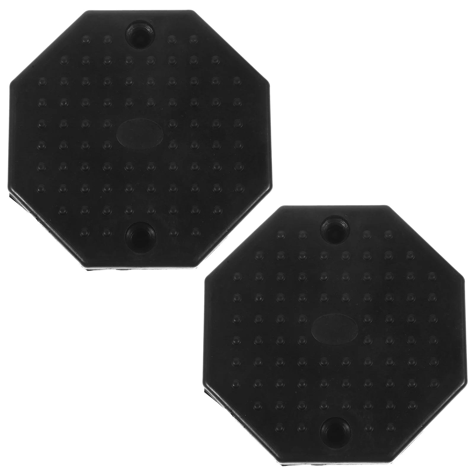 

2 Pcs Jack Accessories Lift Pad Rv 1150X1150X100CM Rubber Stand Pads Adapter