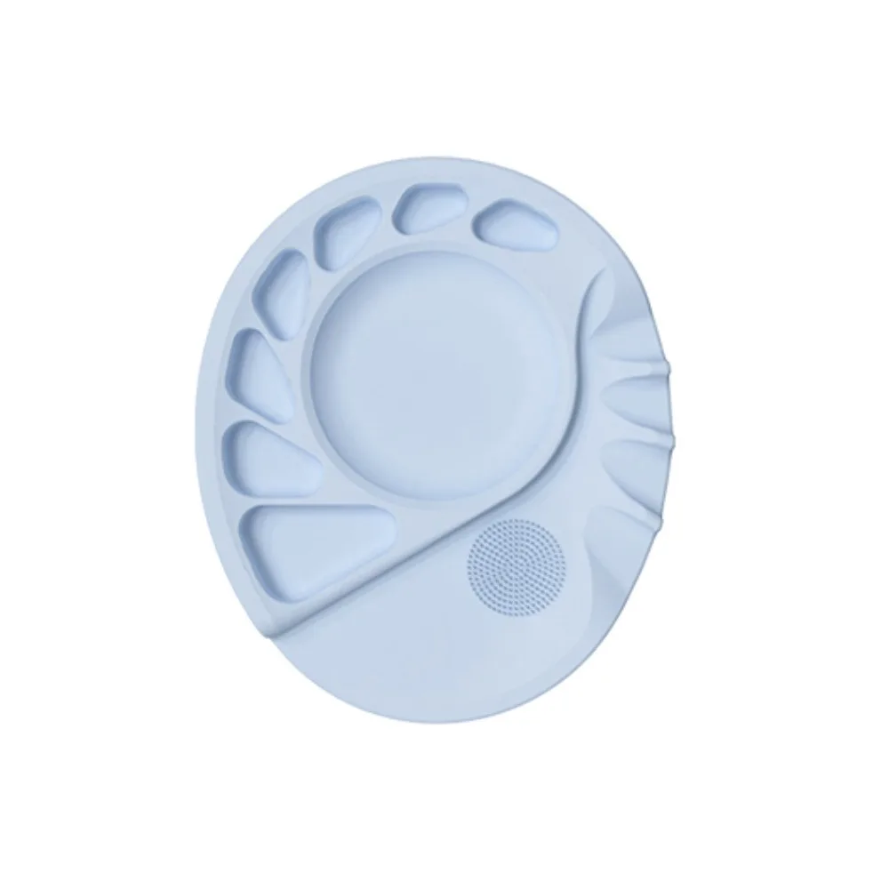 

New Silicone Makeup Mat Palette Easy to Clean Multi Function Beauty Palette Tray Reusable Nail Beauty Tool Women Girls