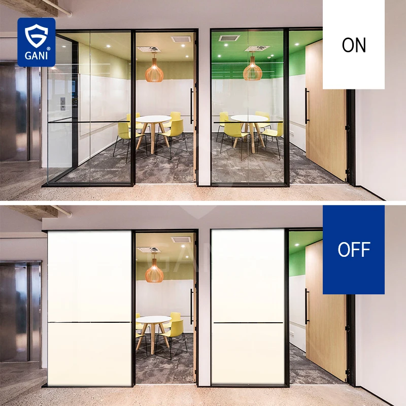 PDLC Smart Glass Film Switchable Privacy Film for Office Hotel Meeting Room Glass Partition Project Use