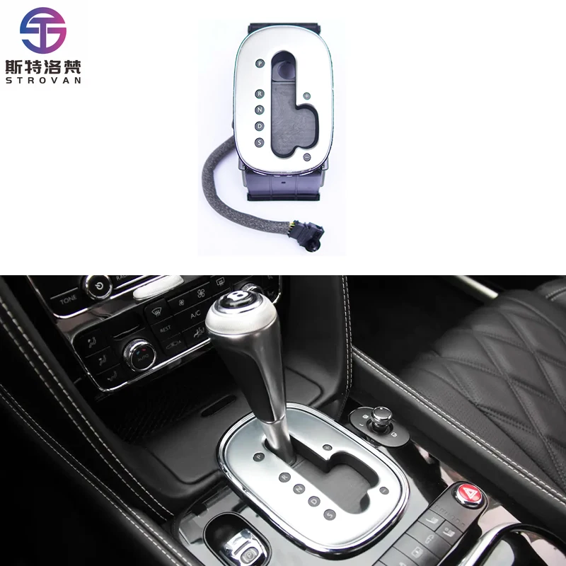

STLF CLRAK New Interior Spare Parts Shift Lever Slot Car for 2013-2018 Flying Spur Continental