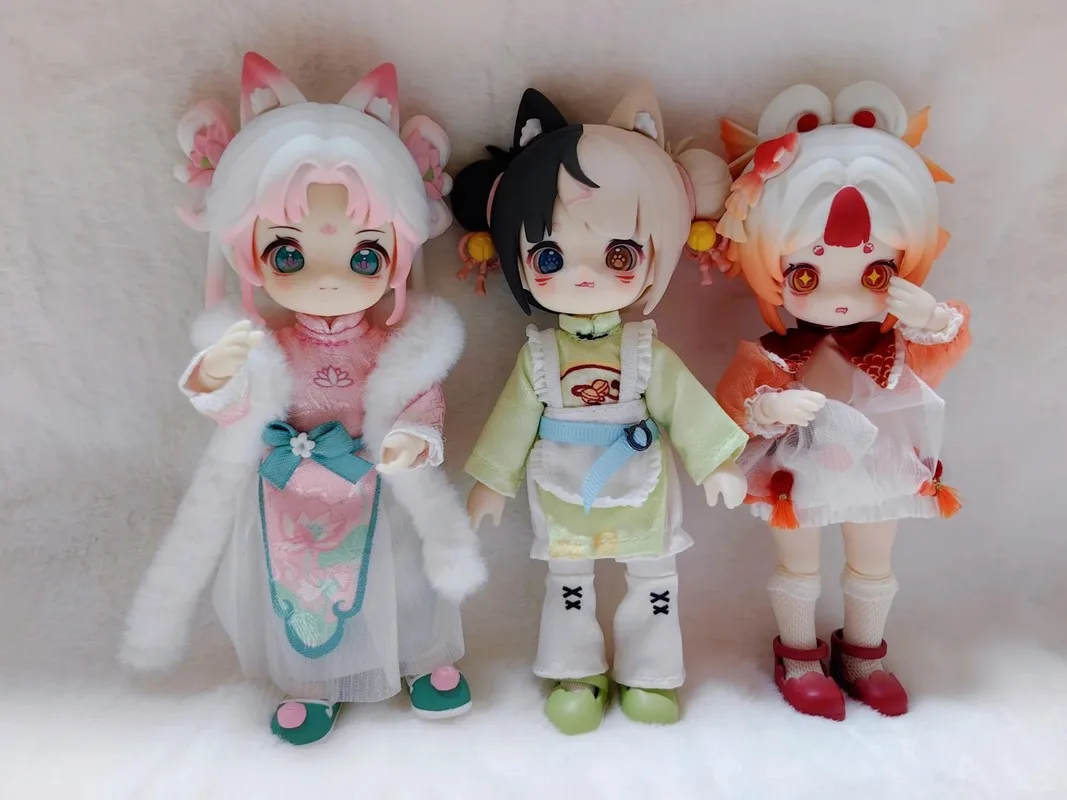 本物の凪獣の子犬「小雅遊自由自在の旅第4世代」ブラインドボックスフィギュアBJDドール可動式人形ギフト