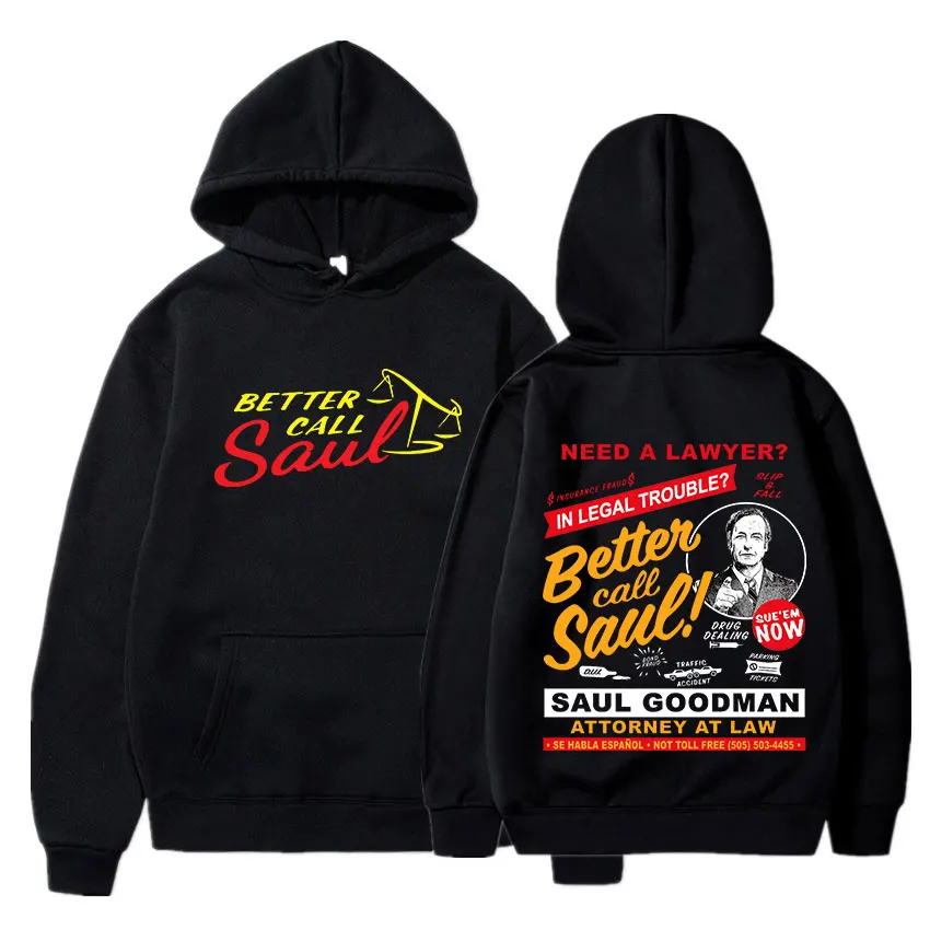 

TV Show Fan Breaking Bad Graphic Hoodie Men's Loose Casual Pullover Better Call Saul Sweatshirt Men Women High Quality Hoodies