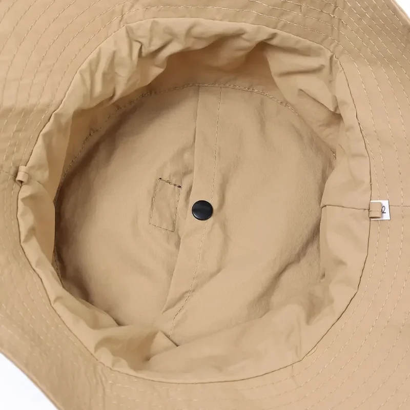 Tragbarer, wasserdichter, schnell trocknender Sonnenhut, Fischer, Unisex, Outdoor, Sommer, Anti-UV-Schutz, Camping, Wandern, Kappe, Panama-Eimerhut – Detail 26
