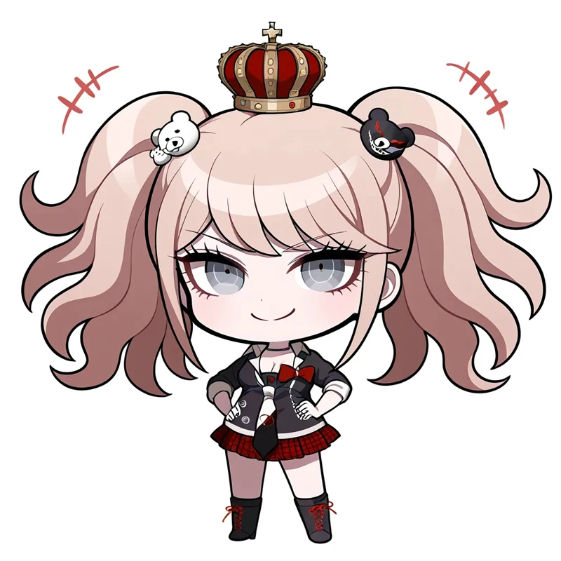 Anime Danganronpa V3 Mini Pluche Pop Enoshima Junko Knuffel Cartoon Game Kirigiri Kyoko Figuur Sleutelhanger Hanger Geschenken 12 cm