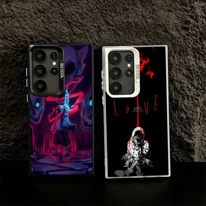 Game Undertale Phone Case for Samsung S26 Ultra S25 Edge S24 FE S23 FE S22 Plus Galaxy S21 S20 Cover Back Anti-fall Pattern Colo