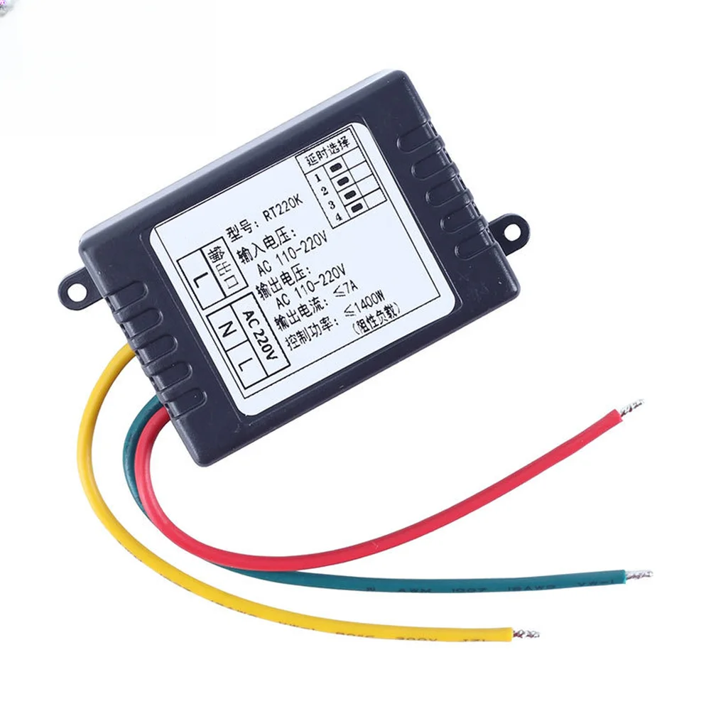 Compact Design Delay Switch Module Exhaust Fan Switch As Shown 220V Delay Switch Circuit Board And Plastic Material