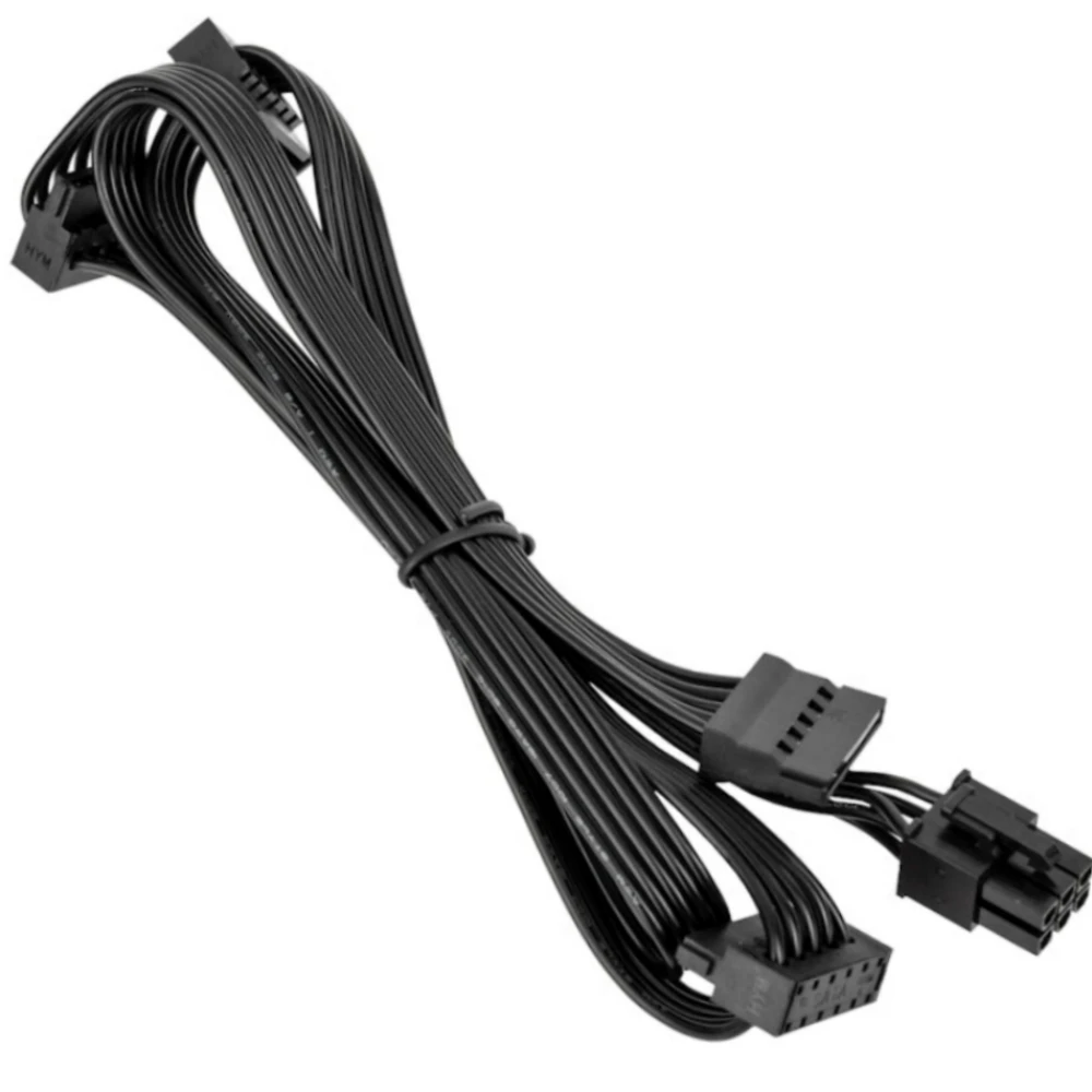 6-контактный на 4x угловой кабель SATA, кабель питания SSD HDD для модульных источников питания CORSAIR RM450 RM550 RM650 RM750 RM850 HX650 HX750 HX850