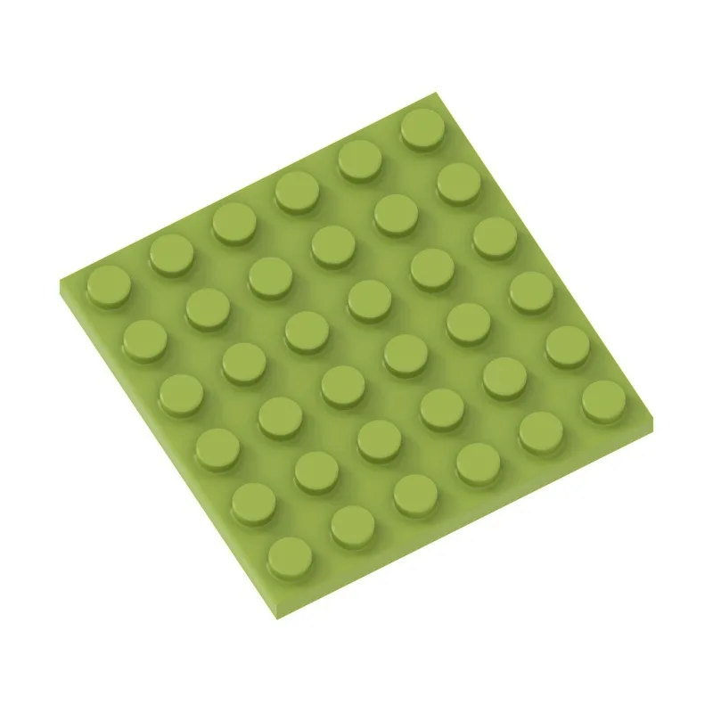 10 Stück 3958 Platten 6 x 6 Bausteine Sammlerstücke Modulare GBC Spielzeuge für Technische MOC Sets Verkauf Bausteine – Detail 10