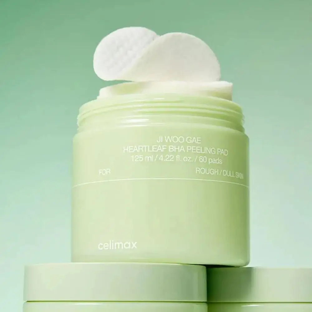 

60 шт. Celimax BHA отшелушивающие водяные подушечки Houttuynia Cordata Formula Water-Oil Balance Глубокая очистка Нежное отшелушивание Мягкая кожа