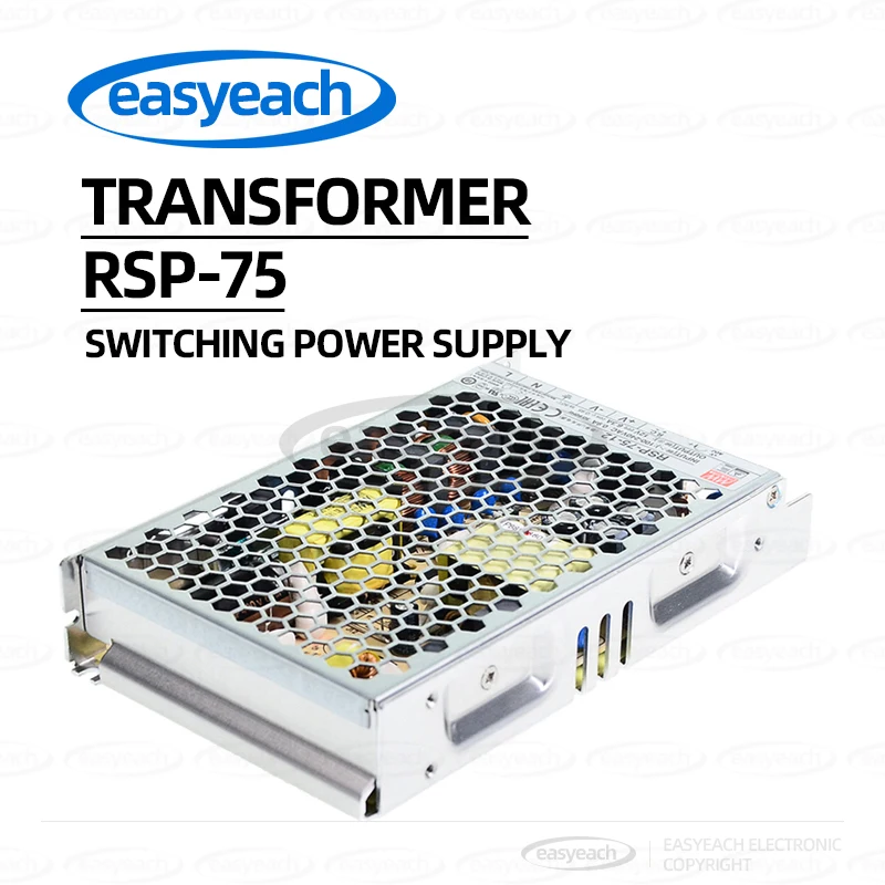 

Mean well RSP-75-24/3,3/5/7,5/12/13,5/15/27/48 В одногрупный импульсный источник питания переменного и постоянного тока с функцией PFC 3,2 А24 В
