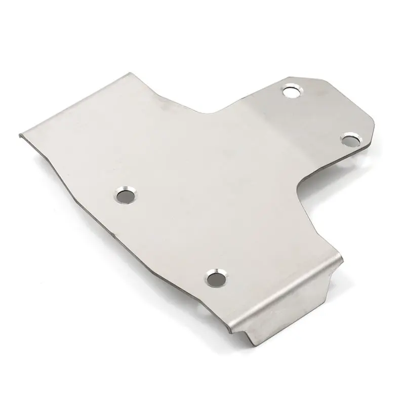 RC Car Upgrade Parts Accessories For YIKONG YK4061 Stainless Steel Chassis Armor Guard Protection Protector Skid Plate