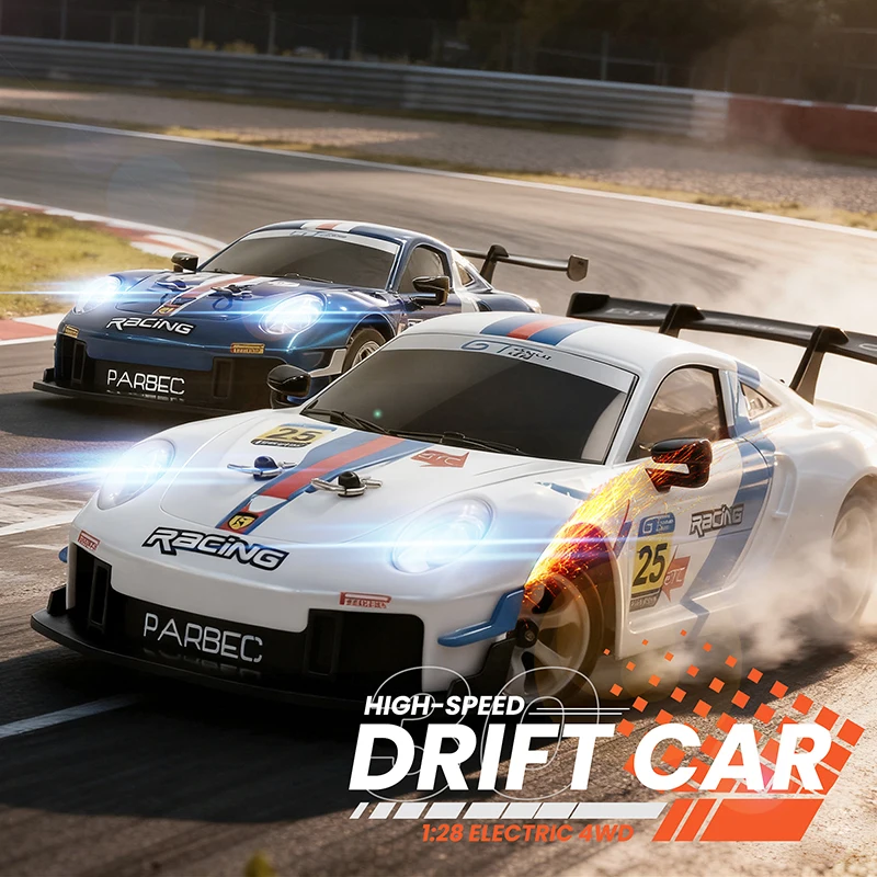 

WLToys 1:28 Mini Drift RC Car 4WD с гироскопом и светодиодными фонарями — высокоскоростная, 4-колесная подвеска и цифровой сервопривод 30 км/ч | Реалистичный