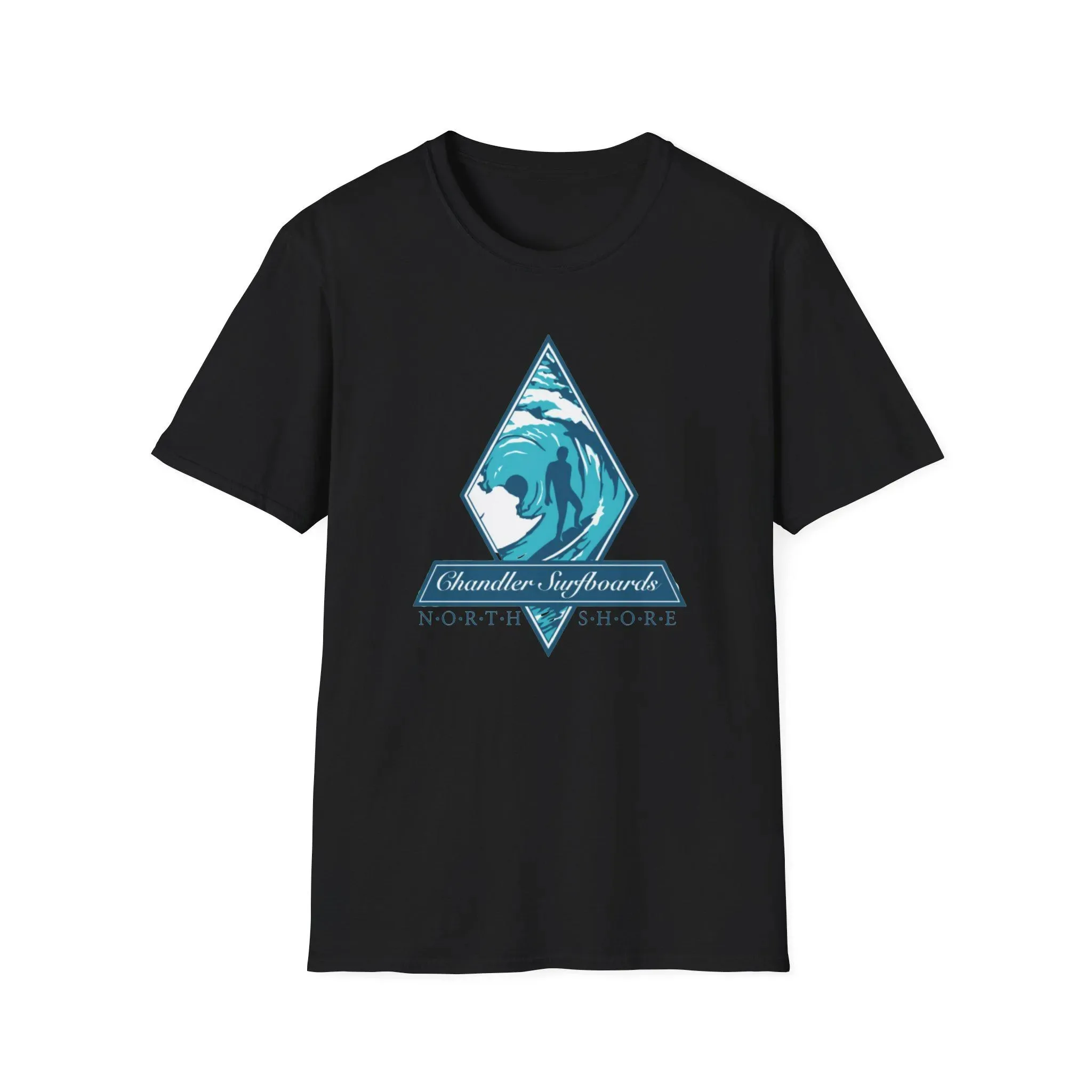 

Chandler Surfboards Surf Peripheral Pattern Printing Summer Luxury Brand Cotton Men's and Women's T-Shirts Short Sleeves
