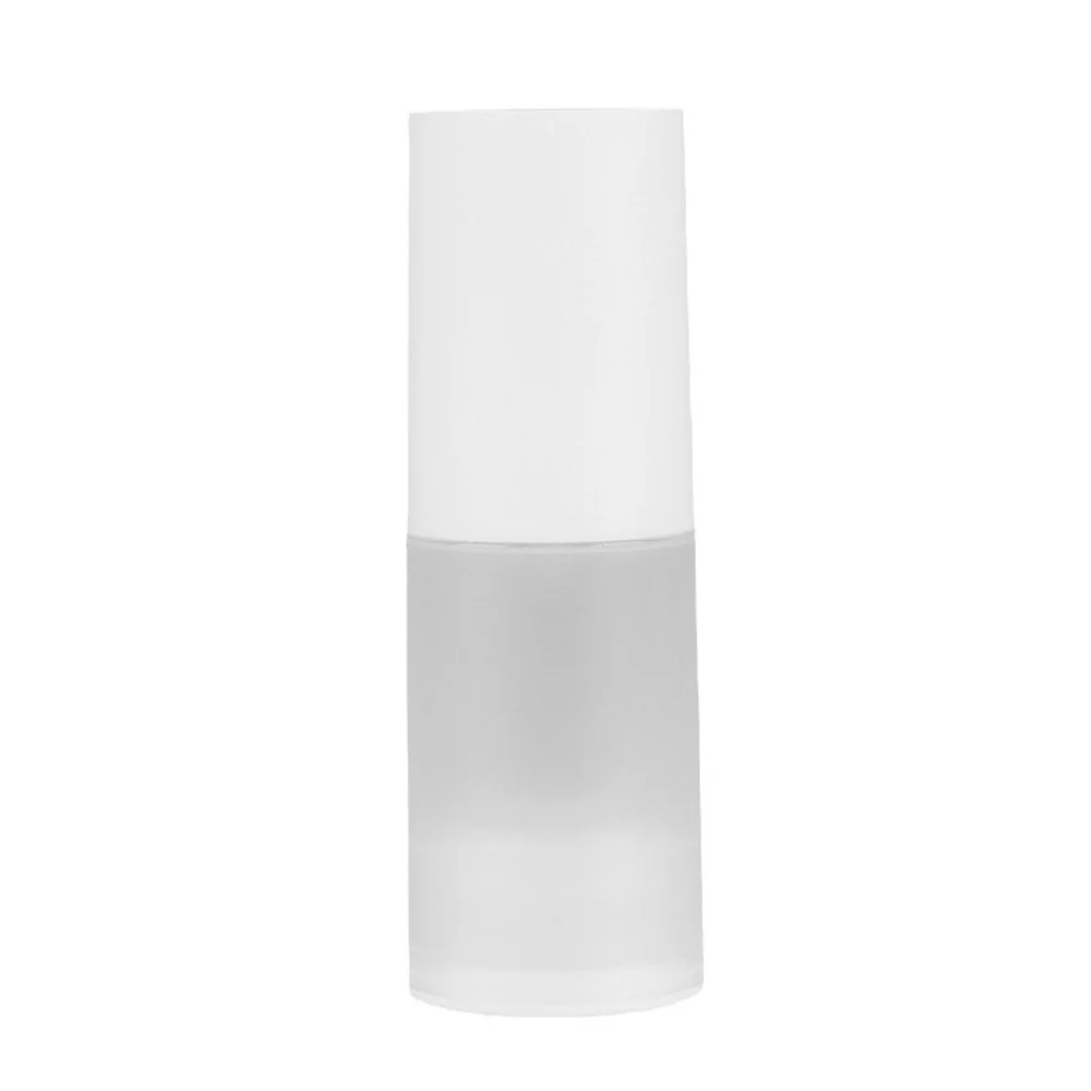 Bouteilles rechargeables sous vide givrées 15-100ml, flacon pulvérisateur vide en plastique, conteneur de cosmétiques, bouteille de Lotion liquide, distributeur à pression