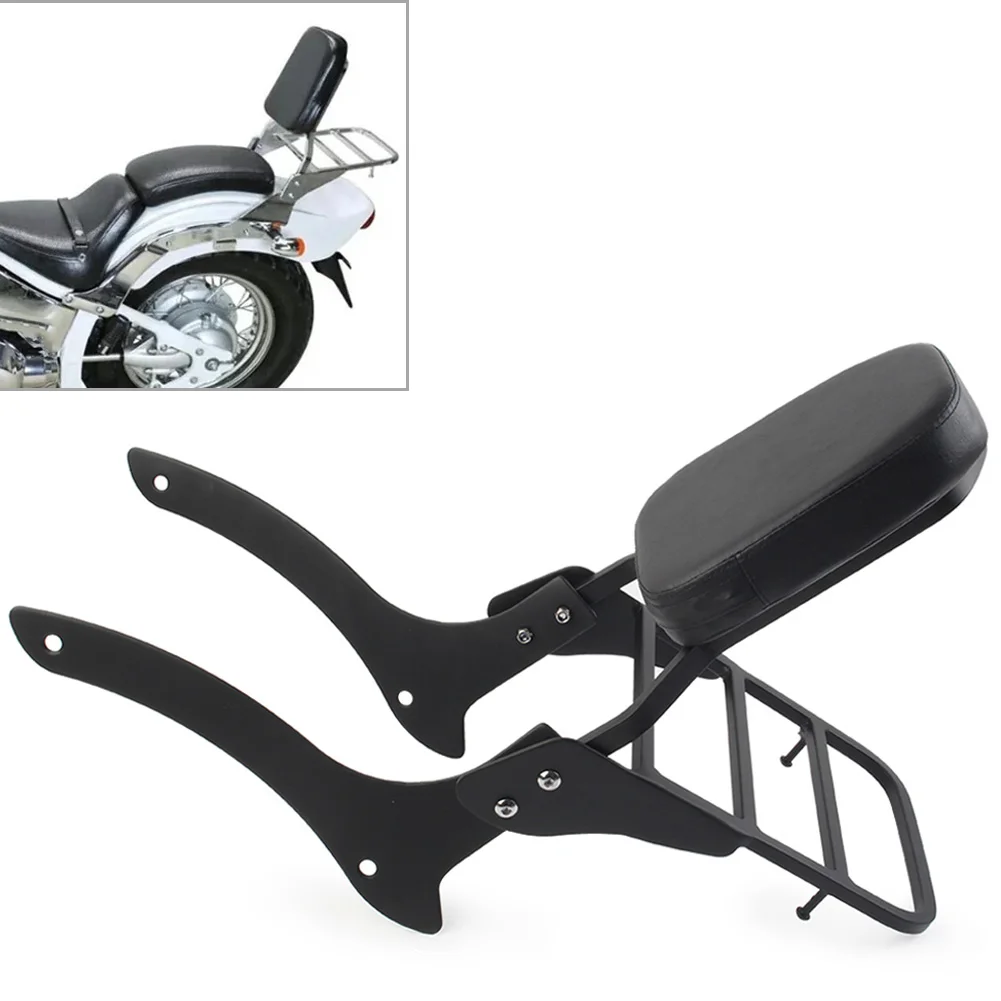 Motorcycle Passenger Sissy Bar Backrest With Luggage Rack For Yamaha Vstar 1100 Classic 2000-2011