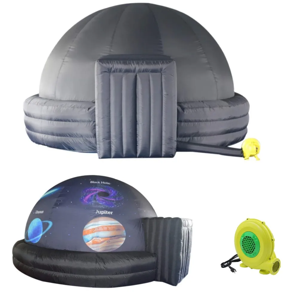 SAYOK Inflatable Planetarium Dome Tent Inflatable Projection Dome Tent with Air Blower PVC Floor Mat for School Cinema Education