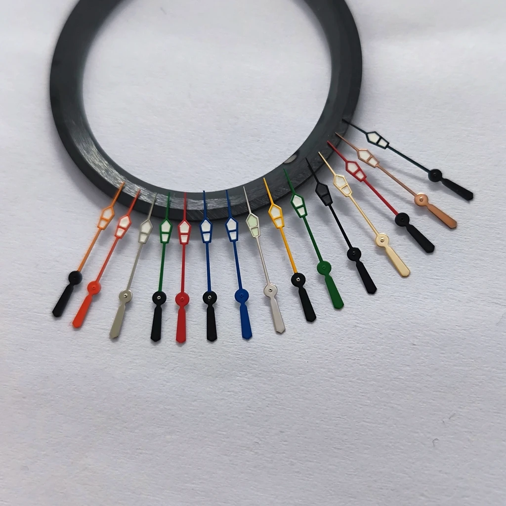 High Quality NH35 NH36 NH38 NH70 NH72 Silver Blue Gold Black Green Second Hands With Green Luminous