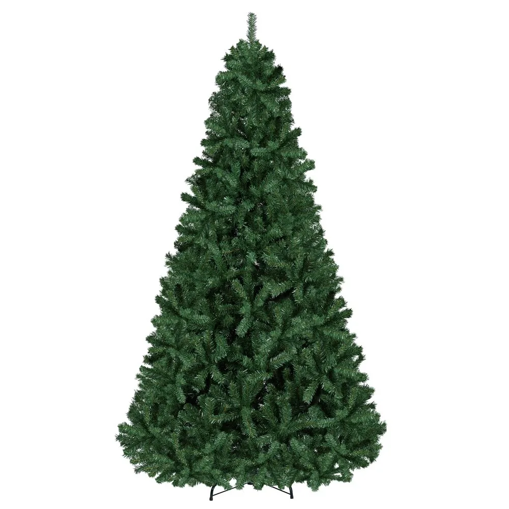 

4.5/6/7.5/9ft Hinged Spruce Artificial Christmas Tree with Stand, Green, Used