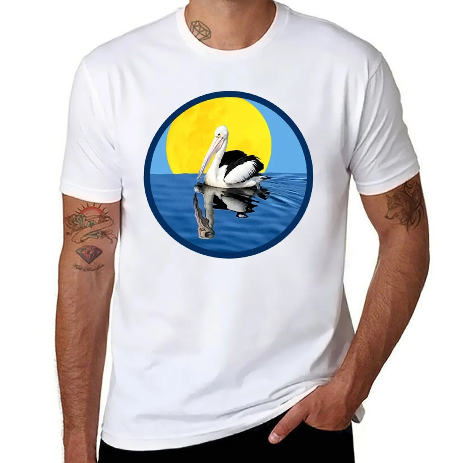 

Pelican T-Shirt printed t shirts for man man t shirts high quality luxury brand T-Shirt