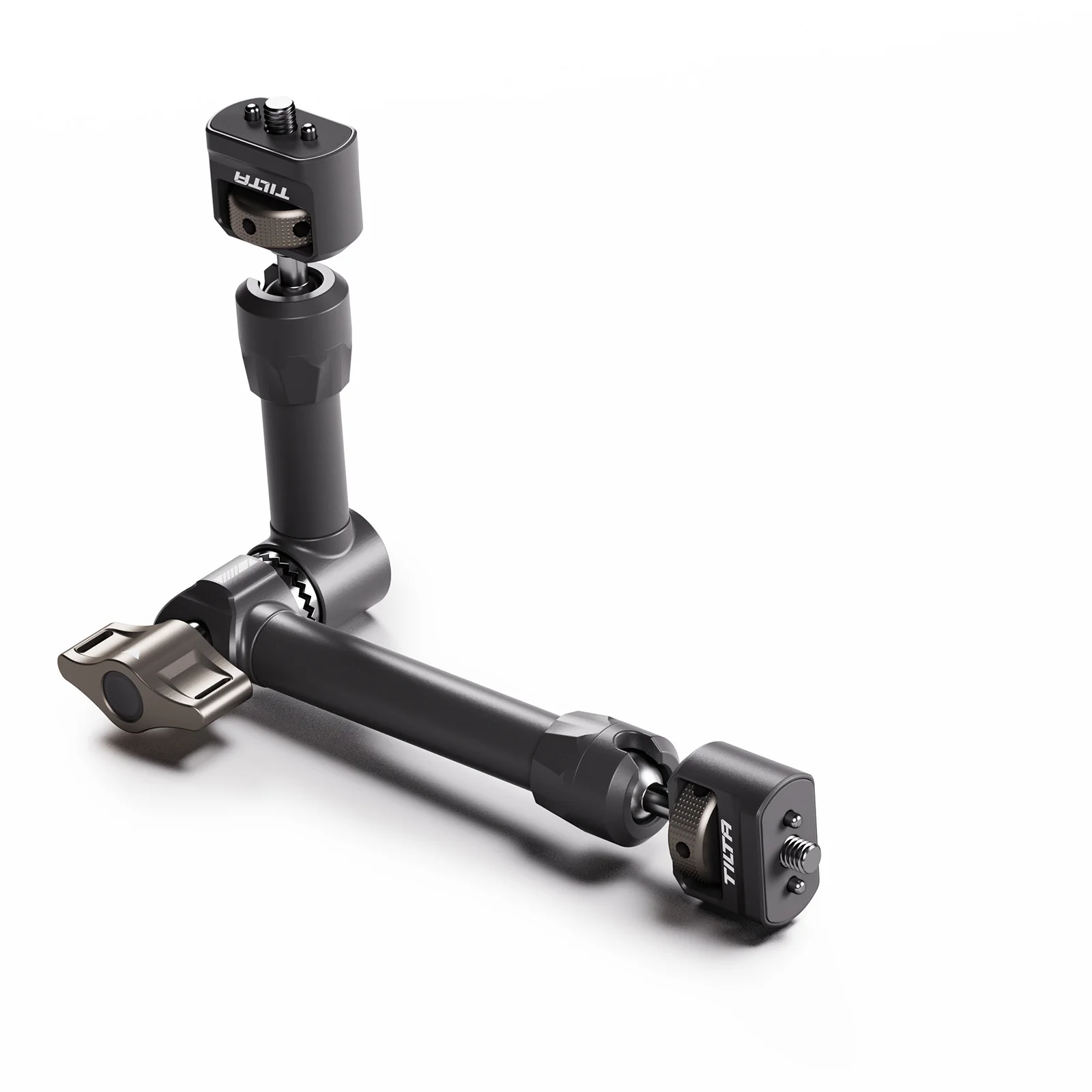 TILTA Pro scharnierende arm 10 inch met dubbele NAVO-opzetstukken 1/4 schroefdraad voor Sony DSLR-camera om kooimonitor te monteren