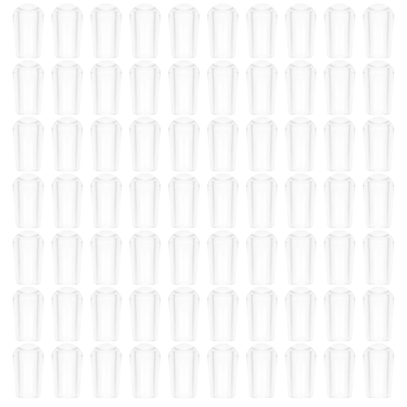 

100pcs Hanger End Caps Protective Covers For Clothes Hanger Wire Tips Smooth Edge No Scratch Easy Install Cap End Protectors