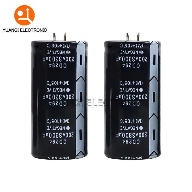 2PCS/LOT High Quality 25V 50V 63V 80V 100V 200V 400V 450V 560UF 10000UF 15000UF Radial DIP Aluminum Electrolytic Capacitor 20%