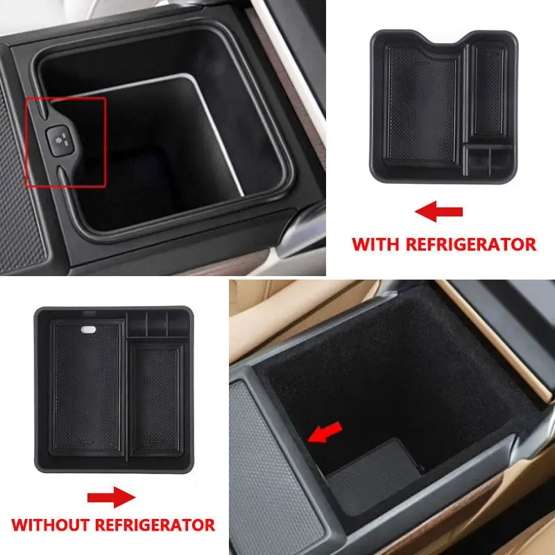 لاند روفر رينج روفر فوغ L460 RR سبورت 2023 اكسسوارات السيارات مركز مسند الذراع صندوق القفازات حامل هاتف بطاقة صندوق تخزين #5