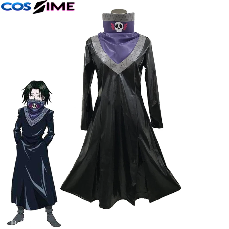 

Костюм для косплея Фейтана Потоу из аниме «Хантер x Хантер», нарядный костюм из искусственной кожи для вечеринок, униформа для Хэллоуина и карнавала, пошитый на заказ