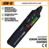 2 in 1 With UV High Accuracy Jewelry Selector Tester Diamond Mosangite Gem Appraisal Pen Professional Tester Pro Jeweler Tool
