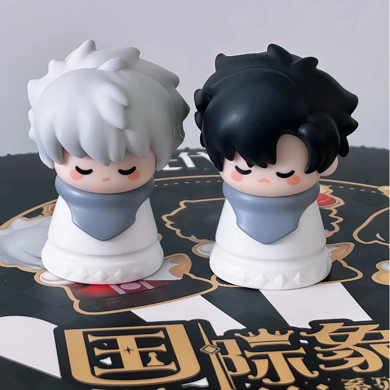 Authentieke Time Agent perifere animatie Schaakserie Blinde doos Vingerpoppen trendy kleine beeldjes desktopornamenten en geschenken