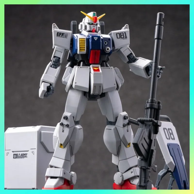 

【IN STOCK】KK model Freshman Ground Type Mobile Suit HGUC 1/144 Assemble model kits collect figurines and give water stickers