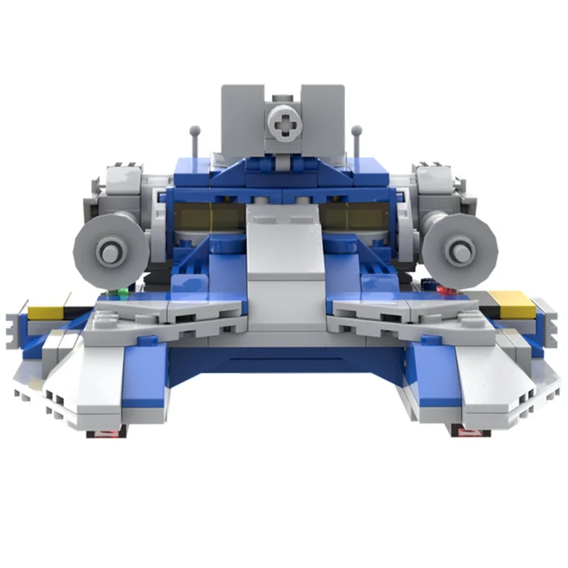 292ピース MOC ギャラクティック・トリトンX タンク オルタナティブビルド 宇宙モデル 組み立てブロック DIY 教育 クリスマスギフト ブロック玩具 子供向け