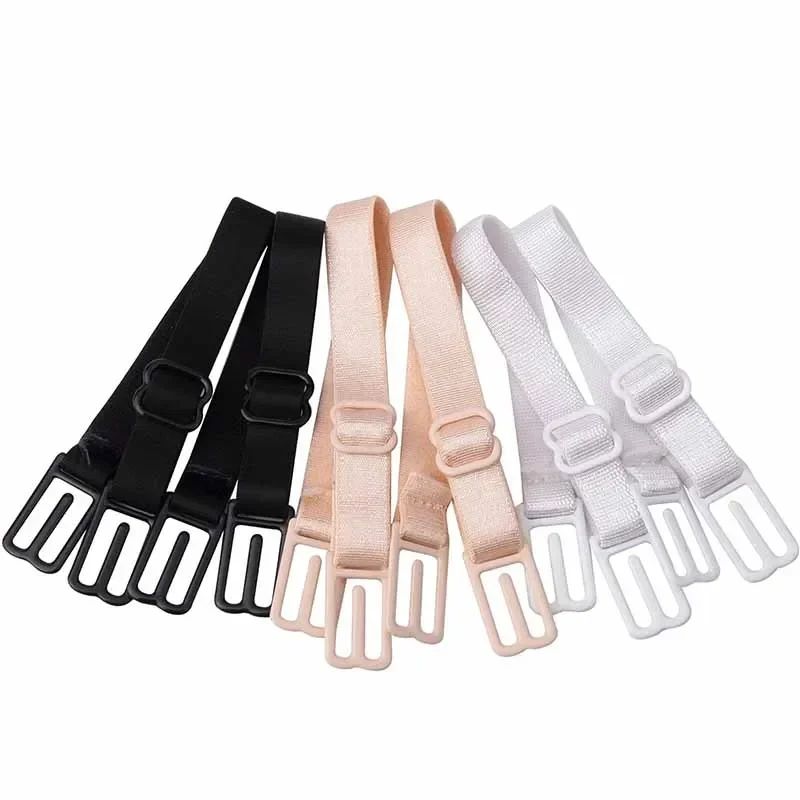 1/10pcs Women Anti Slip Bra Strap Double-shoulder Back Hasp Holders Buckle Belt All Match Invisible Elastic Straps Bra Extender