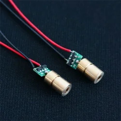 3-5mW Point Red Laser Module Low Power Lamp Head Forehead Temperature Gun Aiming
