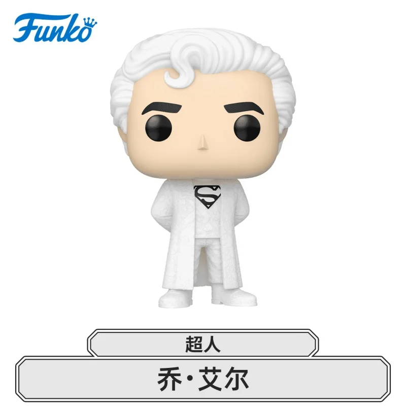 Figurka Anime Superman z DC Comics, Funko Pop Jor-El, Mr. Terrific, Dekoracja, Ozdoba, Statuetka, Lalka, Globalna Limitowana Kolekcja Zabawek