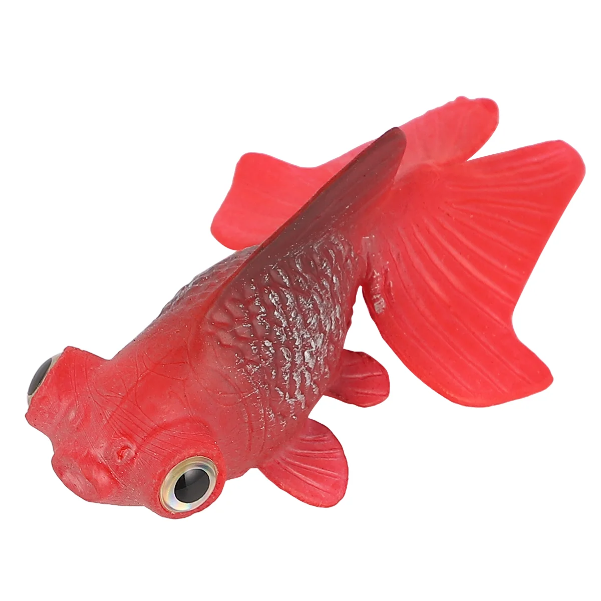 

Fish Bowl Tank Landscaping Simulation Luminous Goldfish Ornament Fake Decoration Red