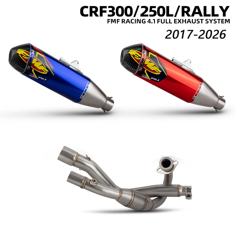 Układ wydechowy CRF300Rally do motocykli Honda CRF300L CRF250L CRF250Rally CRF250/CRF300-L/Rally 2017-2026, tłumik FMF, kolektor wydechowy — 2